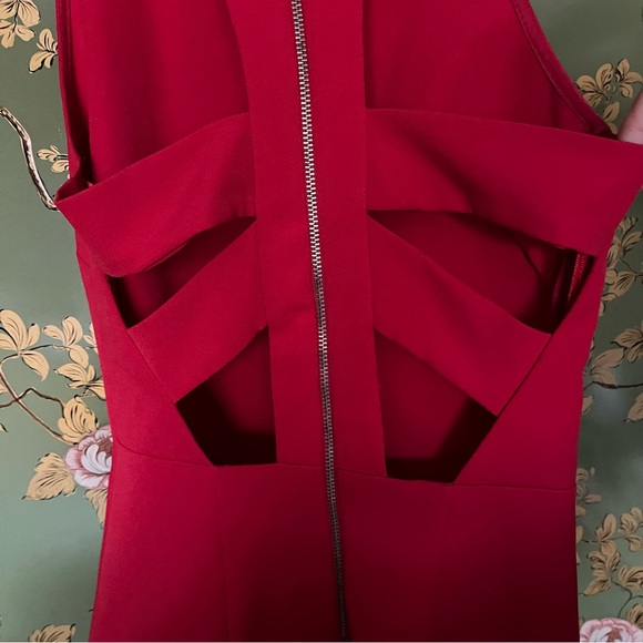 Zara Body Con Halter Dress with back cutouts Size XS - Picture 3 of 14